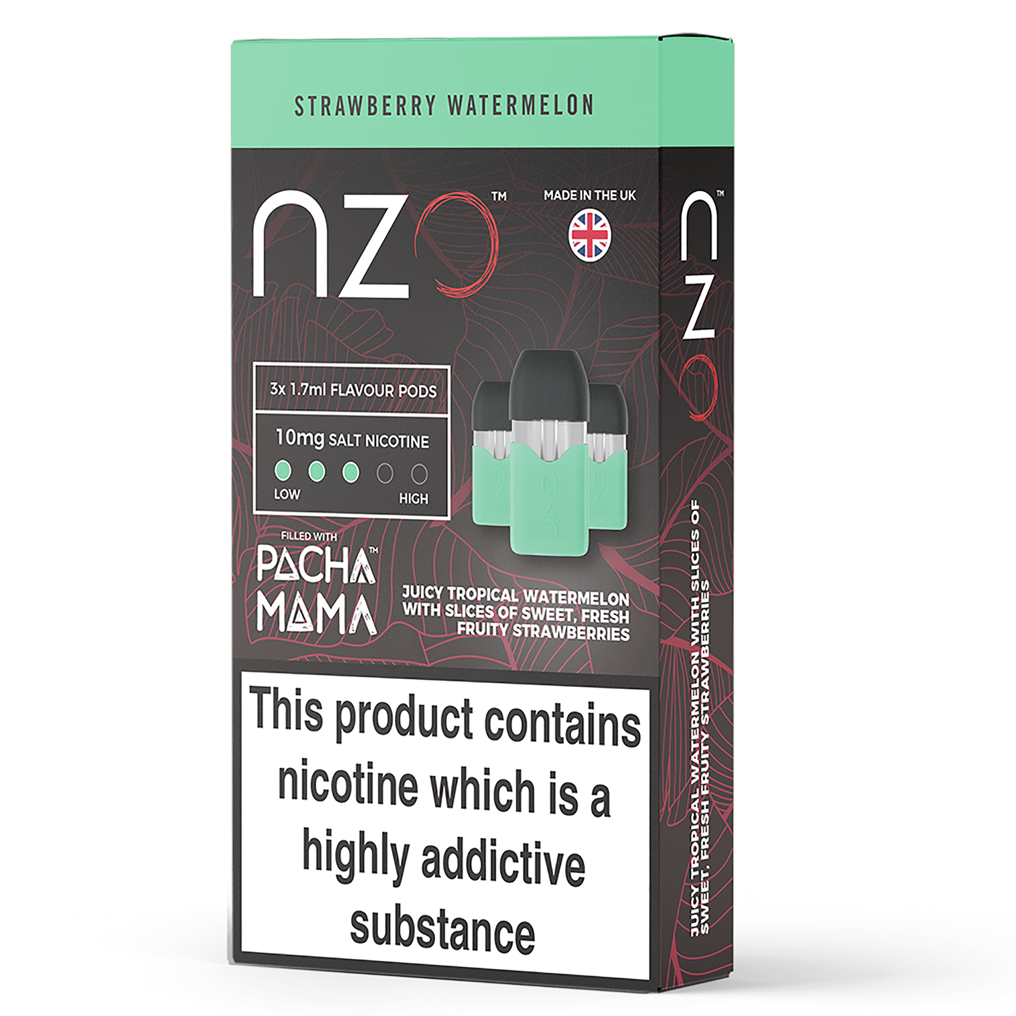 Strawberry Watermelon by Pacha Mama - nzo E-Liquid Pods
